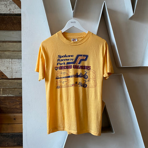 80's Record Breakers Drag Tee - Large