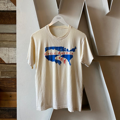 80's Cycle America Tee - Medium