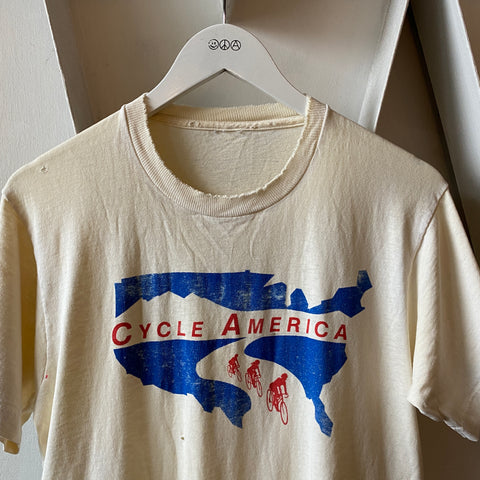 80's Cycle America Tee - Medium