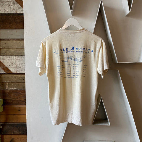 80's Cycle America Tee - Medium
