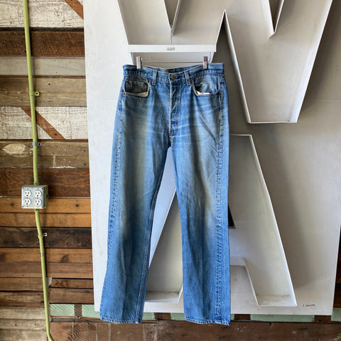 80’s Levi’s 501 - 33” x 33”