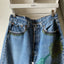 90’s Levi’s Hand Drawn Flower 501 - 30” x 27”