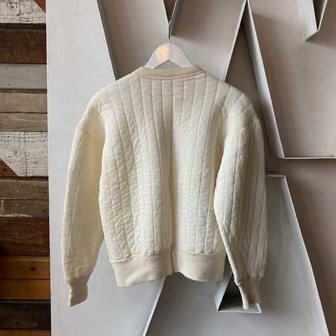 60’s Quilted Crewneck - Small