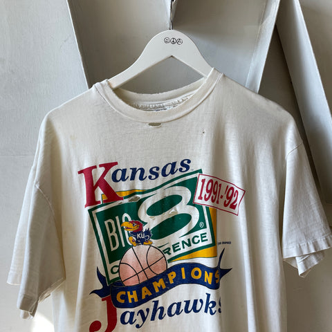 90’s Kansas Jayhawks Tee - Medium