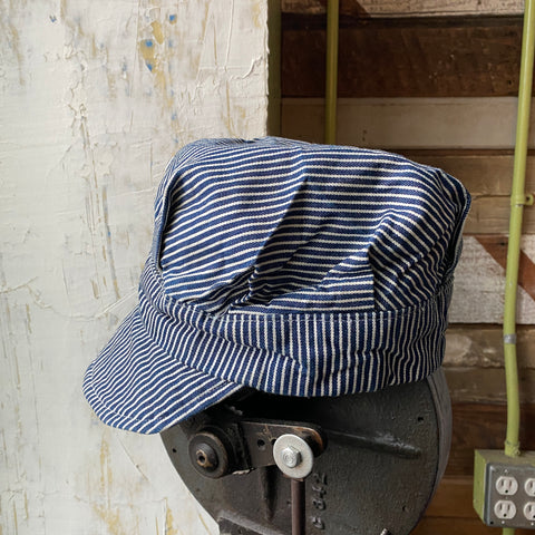 60’s Hickory Stripe Cap - Large