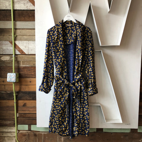 60's Stylecraft Patterned Robe - Medium