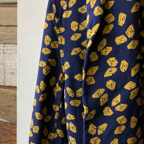 60's Stylecraft Patterned Robe - Medium