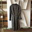 60's Stylecraft Patterned Robe - Medium