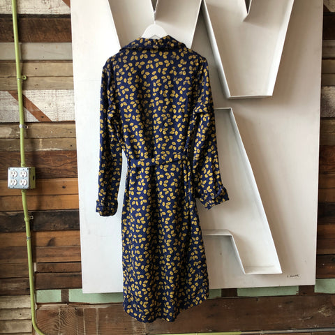 60's Stylecraft Patterned Robe - Medium
