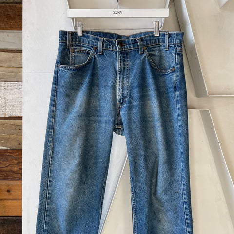 80’s Orange Tab Levi’s - 35” x 32”