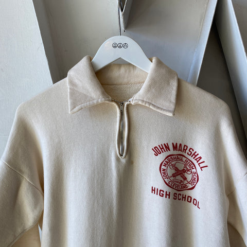 60's Named 1/4 zip - Large