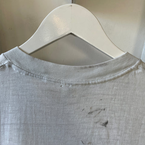 70’s Paper Thin Blank Tee - Large