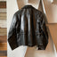50’s Front Quarter Leather Jacket - Medium