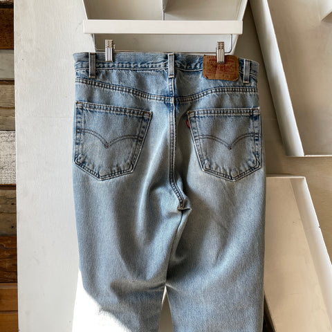 90’s Levi’s 550 Denim - 34” x 30.5”