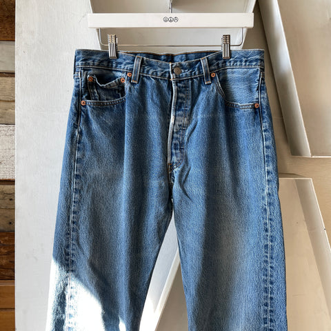 90’s Levi’s 501 Denim - 34" x 31"