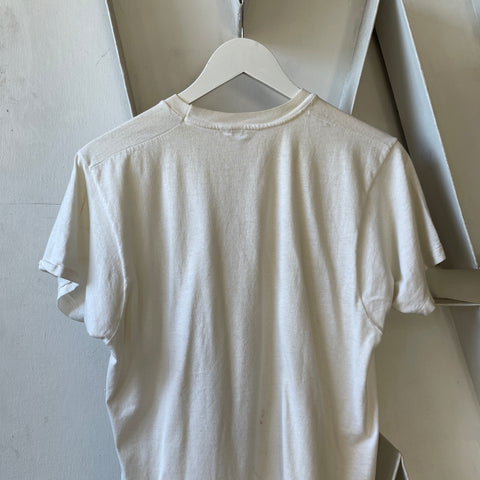 90’s Blank White Tee - Small