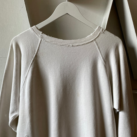 60’s Cotton Crewneck Sweatshirt - XL