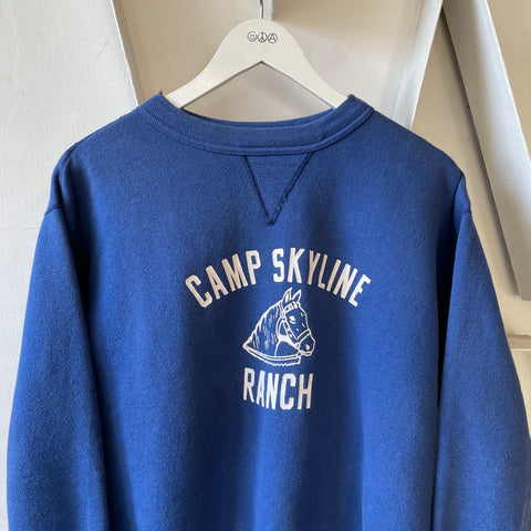 60’s Skyline Ranch Single V Crewneck - Large