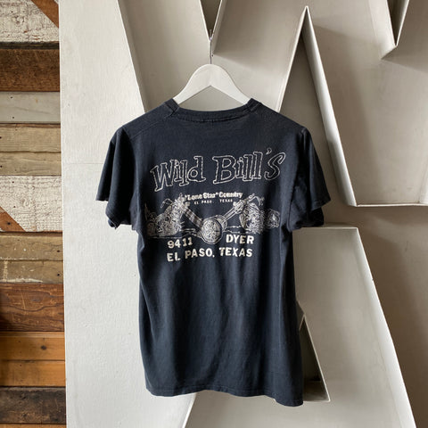 80's Wild Bill’s Moto Tee - Medium