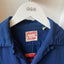 60’s Embroidered Rayon Loop Collar - Small