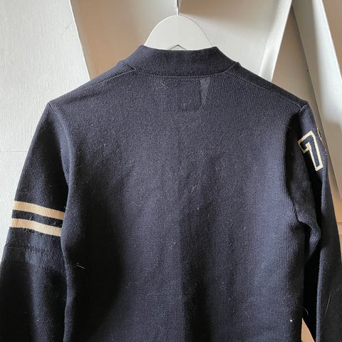 70’s Collegiate Cardigan - Small