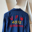 60’s Embroidered Rayon Loop Collar - Small