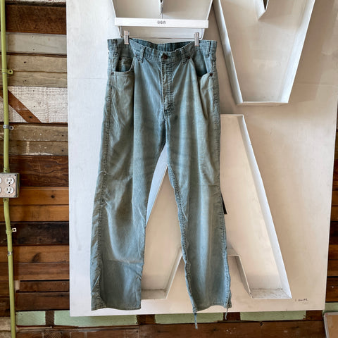 70’s Plain Pockets Corduroy Trousers - 36"x 28"
