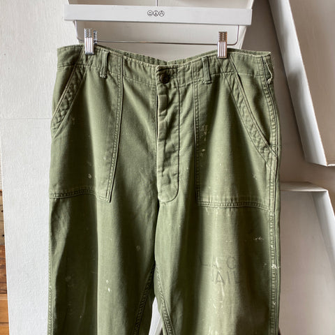 60's OG-107 LA County Jail Fatigues - 33” x 31”