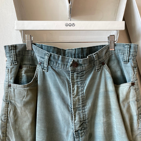 70’s Plain Pockets Corduroy Trousers - 36"x 28"