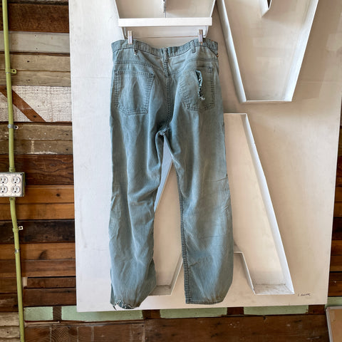 70’s Plain Pockets Corduroy Trousers - 36"x 28"