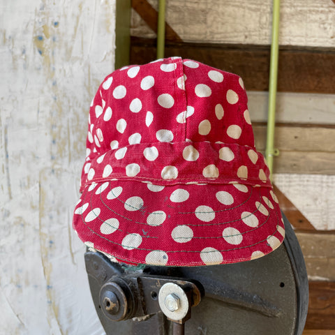 60’s Polka Dot Welder's Cap - OS