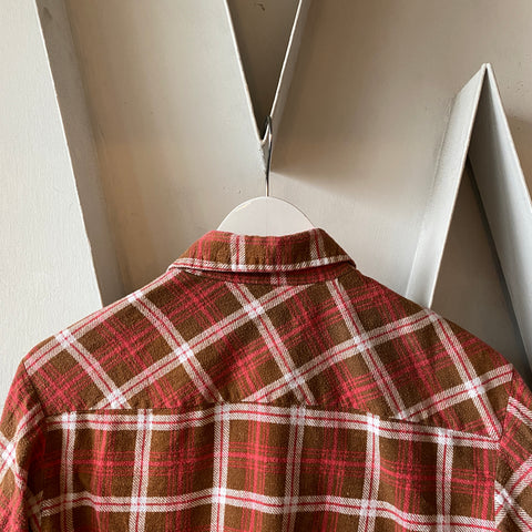 70’s Faded Cotton Flannel - Medium