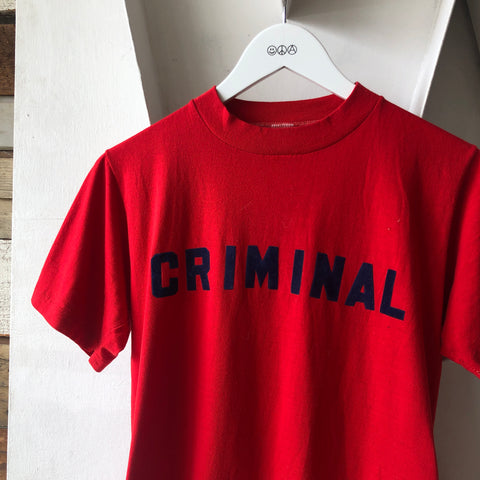 80's Criminal Tee - Medium