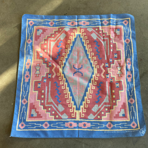 80's Patterned Bandana - OS