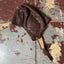 30’s Air Associates Leather Aviator Cap - 7 1/8