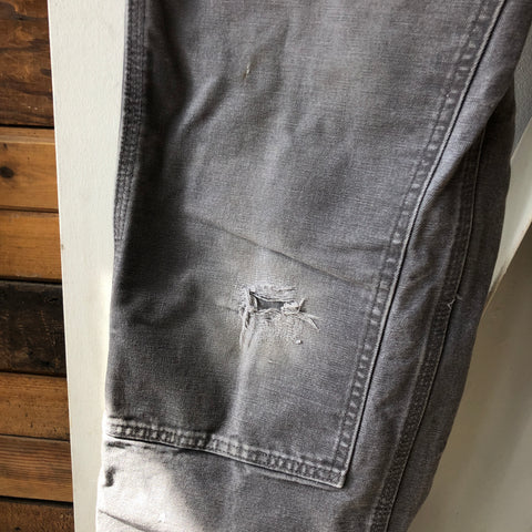 Grey Carhartt Double Knees - 34” x 32.5”