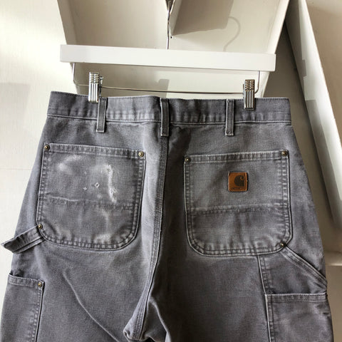 Grey Carhartt Double Knees - 34” x 32.5”