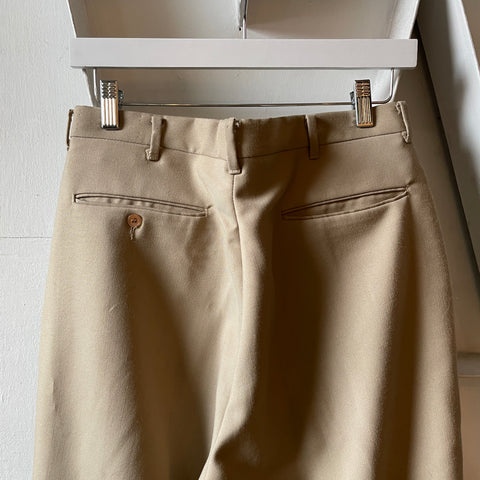 80’s Tailored Pleated Trousers - 31” x 34.5”
