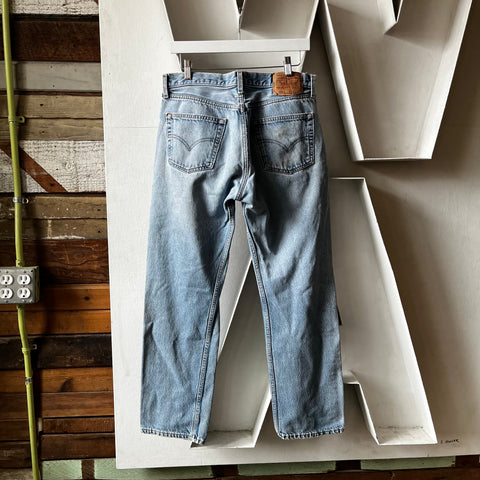 90’s Levi’s 501s - 33” x 29”