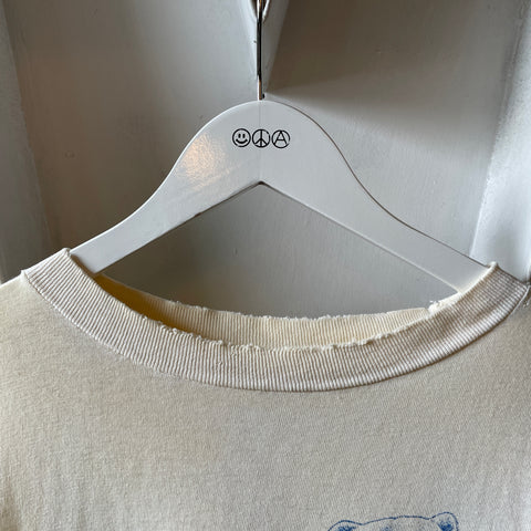 80’s Thrashed Grizzly Bear Long Sleeve Tee - Medium