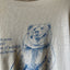 80’s Thrashed Grizzly Bear Long Sleeve Tee - Medium