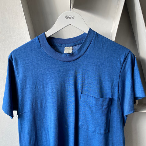 80’s Blank Pocket Tee - Medium