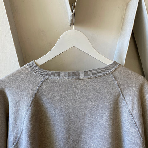 60's Heather Raglan Gusset Crewneck - Large