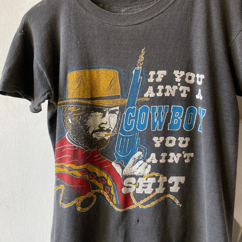 70's Cowboy Up Tee - S
