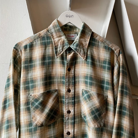 80’s Wrangler Lightweight Flannel - Medium