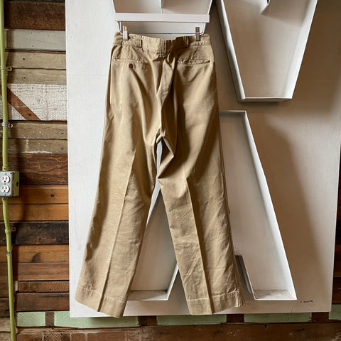 50’s Penney’s Army Twill Chinos - 32” x 29.5”