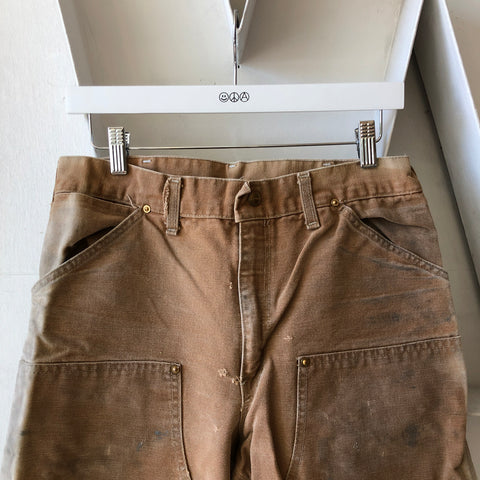 80's Sun Faded Carhartt Double Knees - 31” x 30”