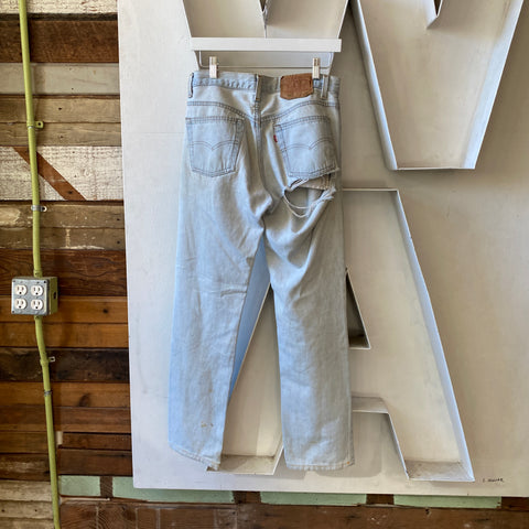 90's Levi’s 501 - 30” x 29”