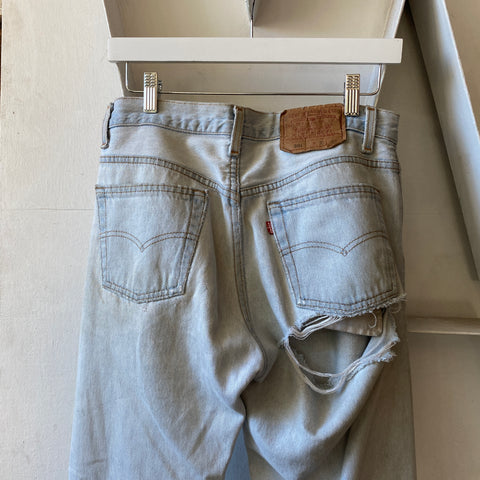 90's Levi’s 501 - 30” x 29”