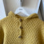 60's Chunky Hooded Sweater - Small